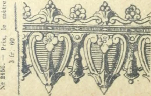 An illustration from Fabrique d'ornements en zinc : cuivre, plomb, tole, pour le batiment : execution d'apres dessins, 1910, leaf 107