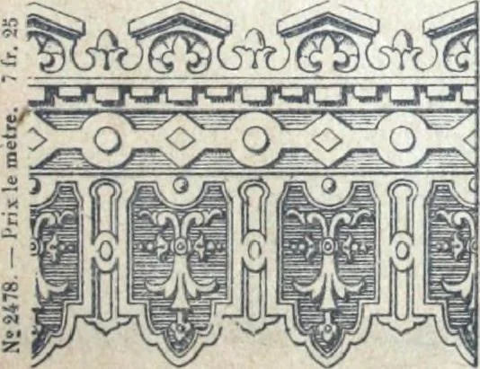 An illustration from Fabrique d'ornements en zinc : cuivre, plomb, tole, pour le batiment : execution d'apres dessins, 1910, leaf 108
