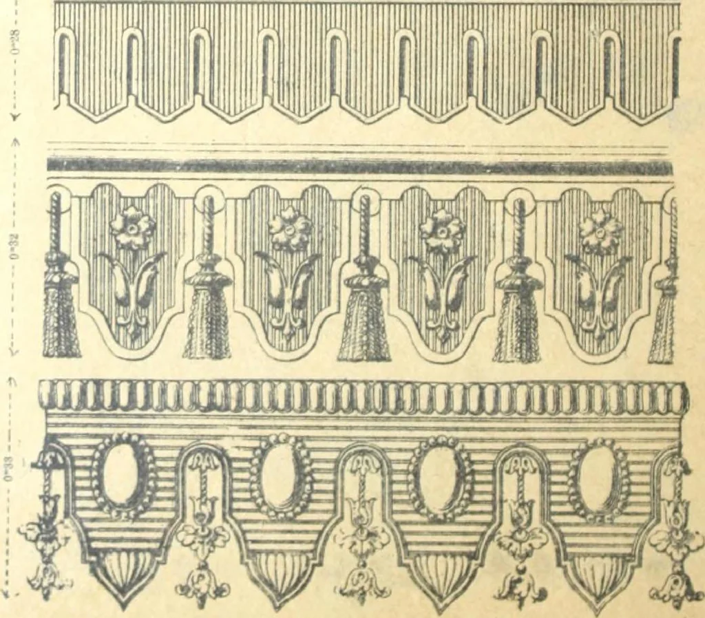 An illustration from Fabrique d'ornements en zinc : cuivre, plomb, tole, pour le batiment : execution d'apres dessins, 1910, leaf 111