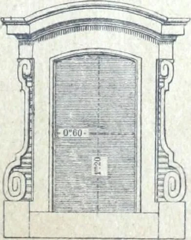 An illustration from Fabrique d'ornements en zinc : cuivre, plomb, tole, pour le batiment : execution d'apres dessins, 1910, leaf 30