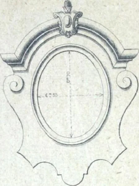 An illustration from Fabrique d'ornements en zinc : cuivre, plomb, tole, pour le batiment : execution d'apres dessins, 1910, leaf 36