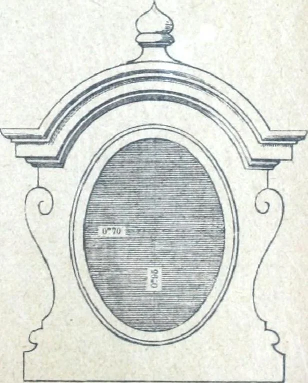 An illustration from Fabrique d'ornements en zinc : cuivre, plomb, tole, pour le batiment : execution d'apres dessins, 1910, leaf 36