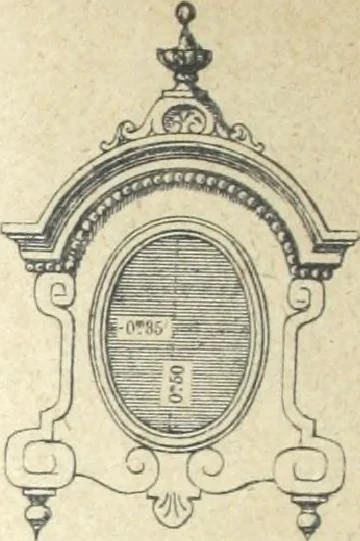 An illustration from Fabrique d'ornements en zinc : cuivre, plomb, tole, pour le batiment : execution d'apres dessins, 1910, leaf 39