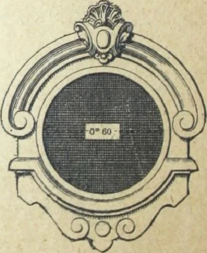 An illustration from Fabrique d'ornements en zinc : cuivre, plomb, tole, pour le batiment : execution d'apres dessins, 1910, leaf 41