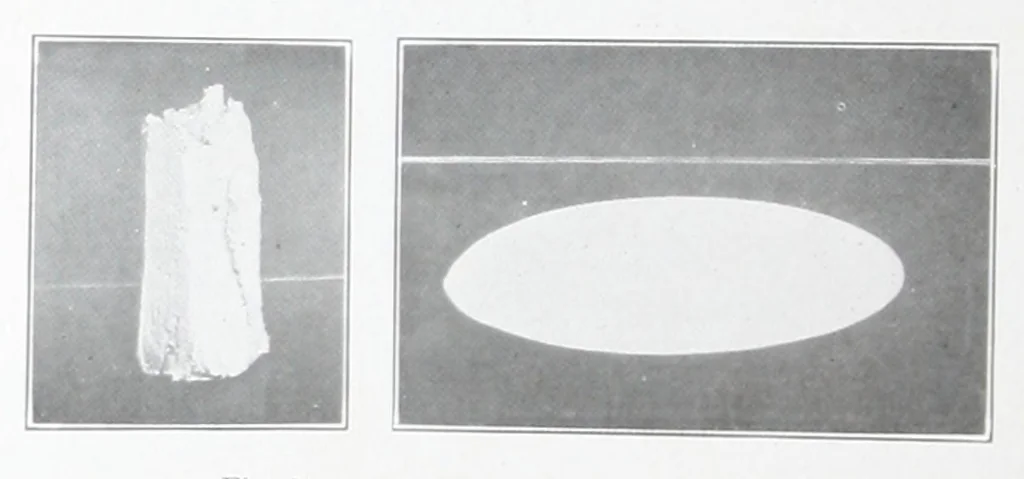 An illustration from Factors governing paint consistency / by Henry Green., 1923, leaf 9