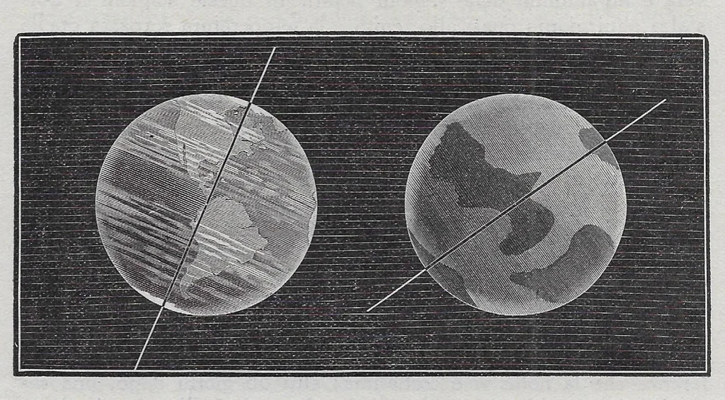 An illustration from Le Terre Del Cielo, 1913, leaf 240