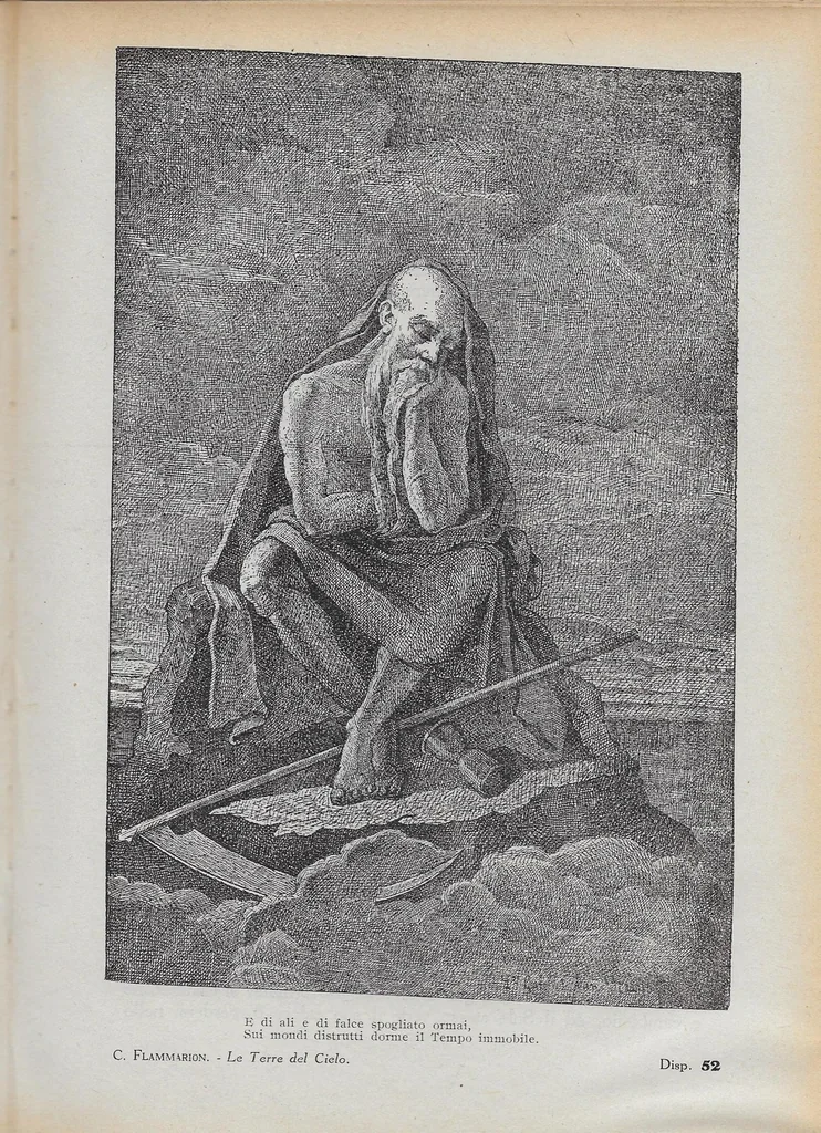 An illustration from Le Terre Del Cielo, 1913, leaf 416