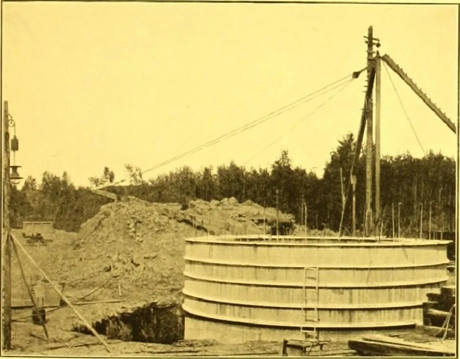 An illustration from Foundations, substructures and subaqueous works., 1914, leaf 36