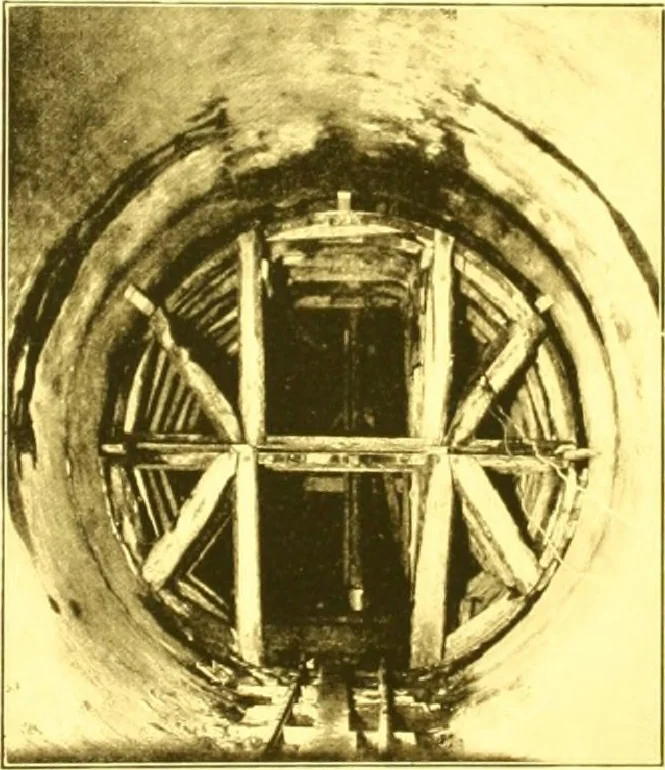 An illustration from Foundations, substructures and subaqueous works., 1914, leaf 38
