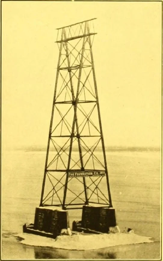 An illustration from Foundations, substructures and subaqueous works., 1914, leaf 44