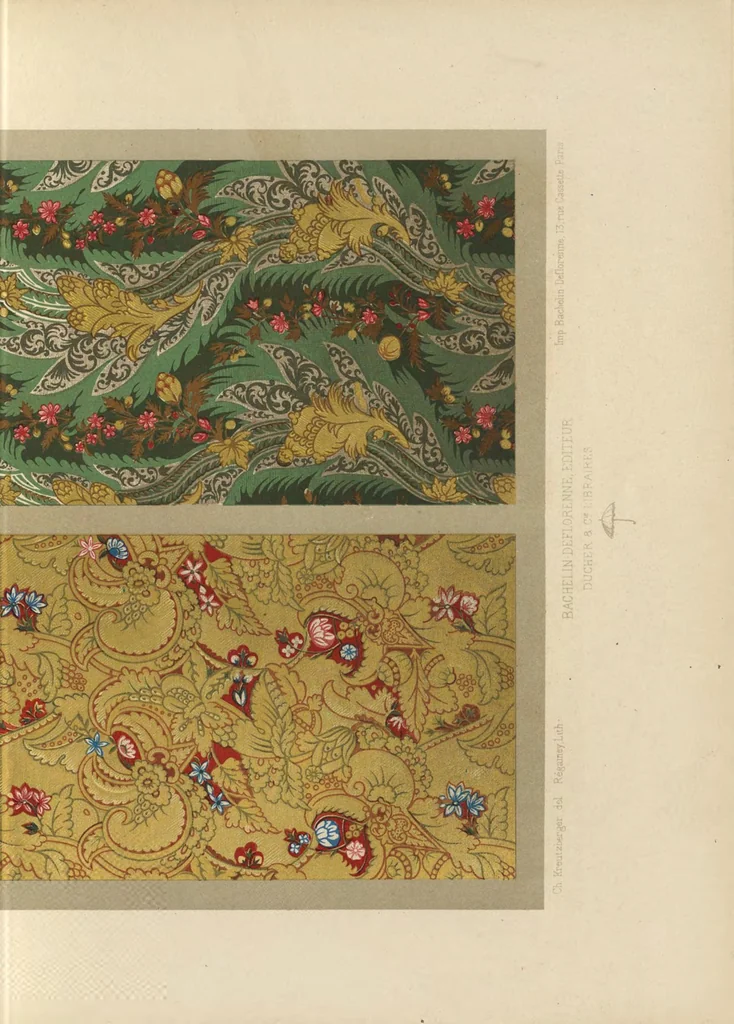 An illustration from L'art dans les travaux à l'aiguille, 1897, leaf 180