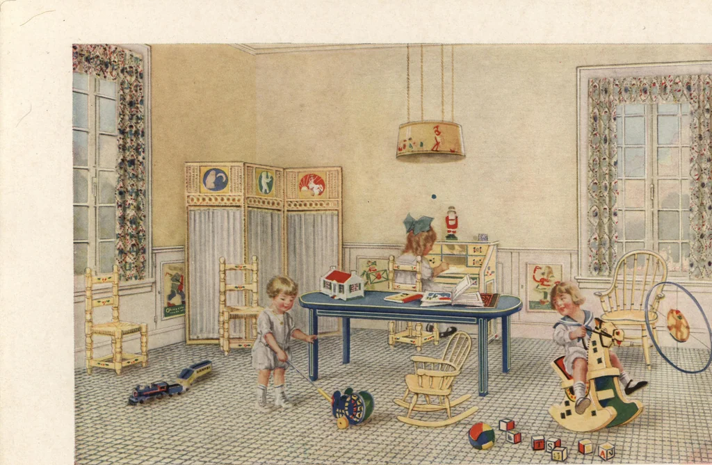 An illustration from The art of home furnishing and decoration, 1921, leaf 52