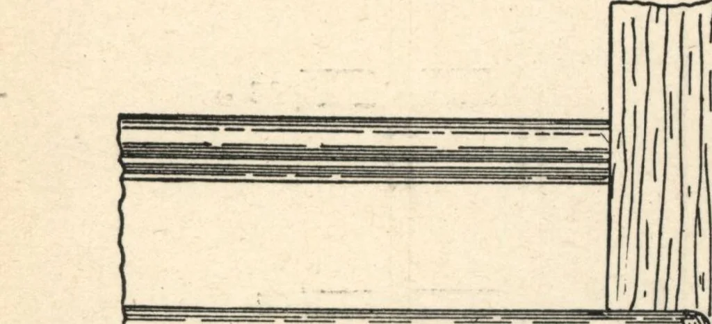 An illustration from Common-sense stair building and handrailing, 1903, leaf 130