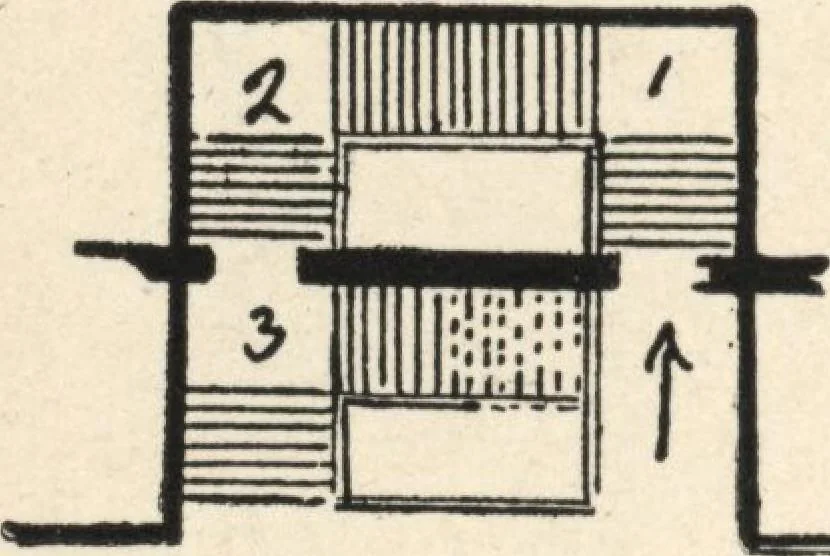 An illustration from Common-sense stair building and handrailing, 1903, leaf 135