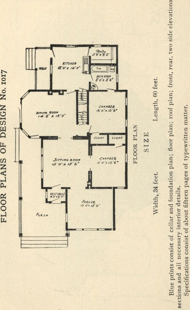 An illustration from Common-sense stair building and handrailing, 1903, leaf 206