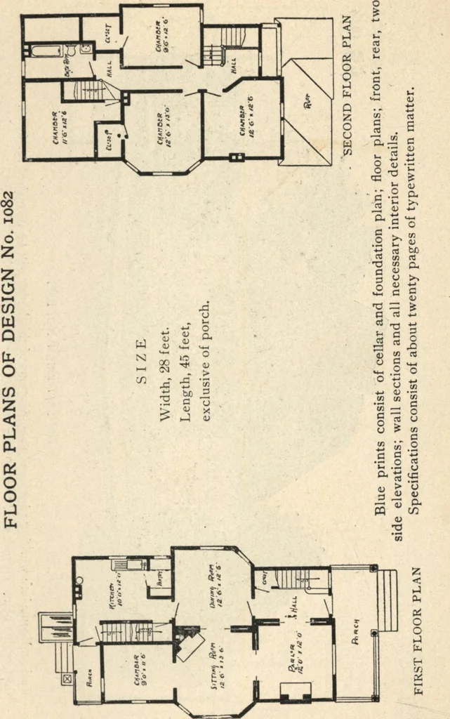An illustration from Common-sense stair building and handrailing, 1903, leaf 216