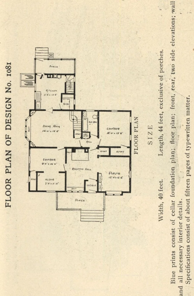 An illustration from Common-sense stair building and handrailing, 1903, leaf 220