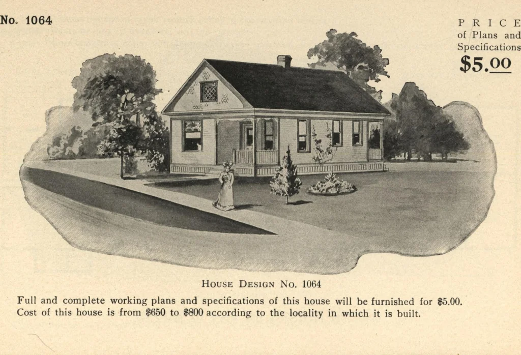 An illustration from Common-sense stair building and handrailing, 1903, leaf 231