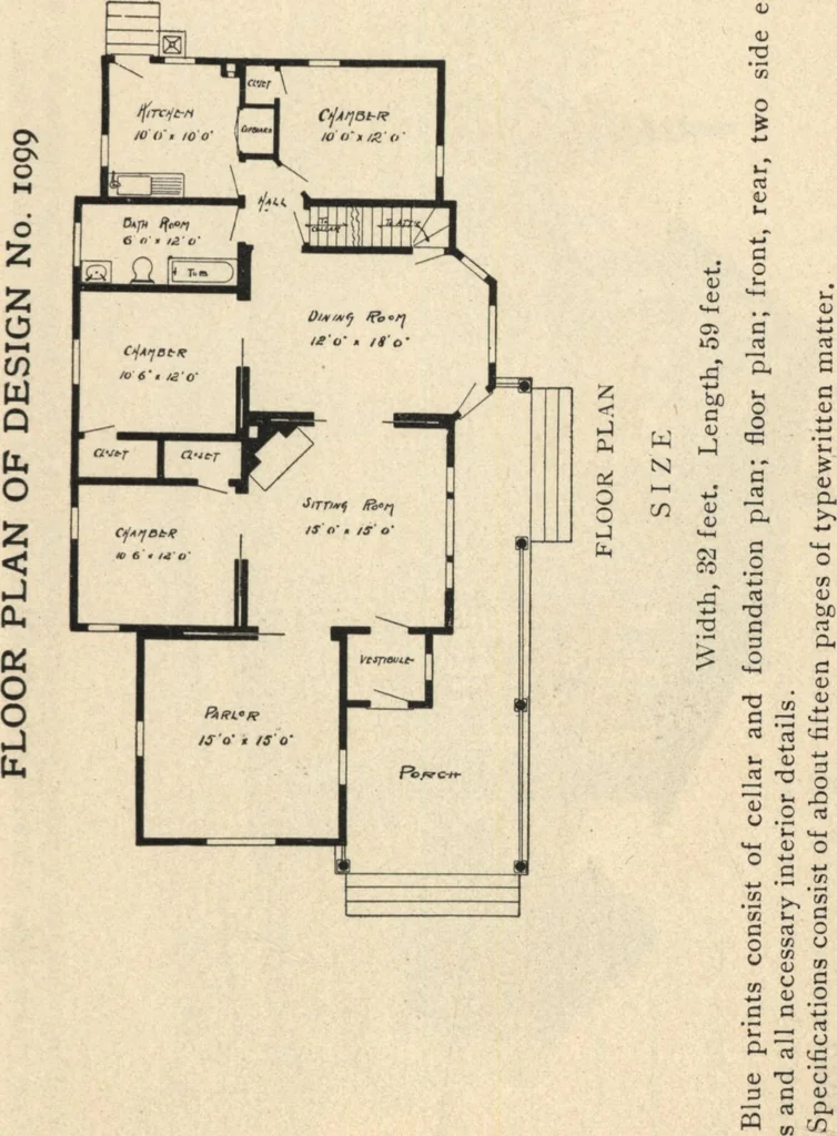 An illustration from Common-sense stair building and handrailing, 1903, leaf 236