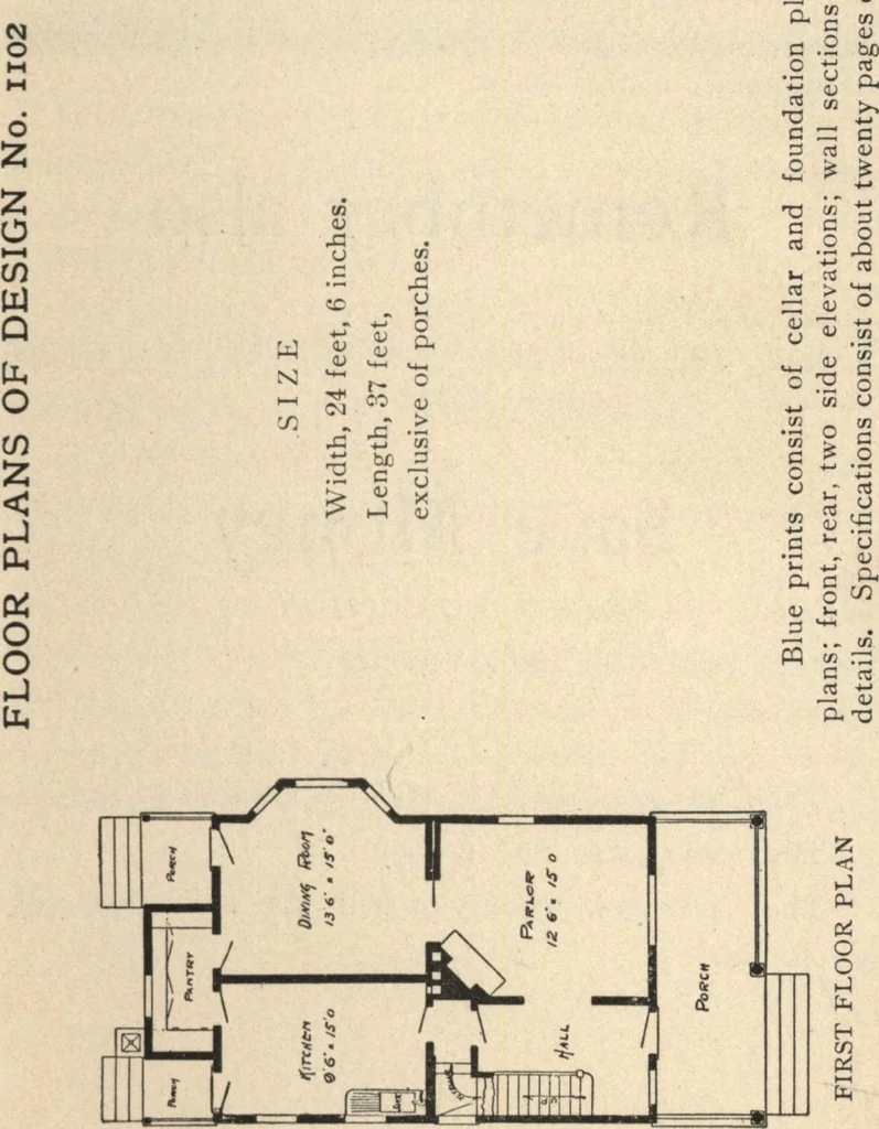 An illustration from Common-sense stair building and handrailing, 1903, leaf 254