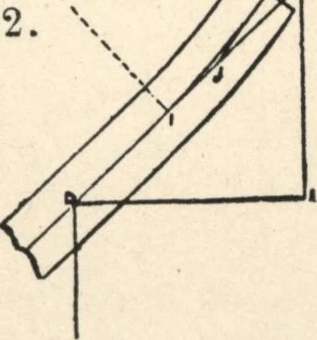 An illustration from Common-sense stair building and handrailing, 1903, leaf 58