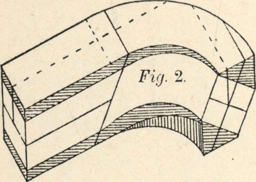 An illustration from Common-sense stair building and handrailing, 1903, leaf 65