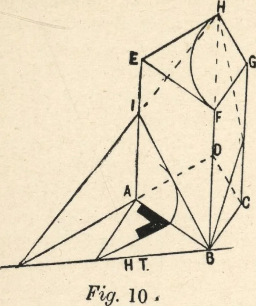 An illustration from Common-sense stair building and handrailing, 1903, leaf 73