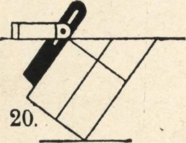 An illustration from Common-sense stair building and handrailing, 1903, leaf 83