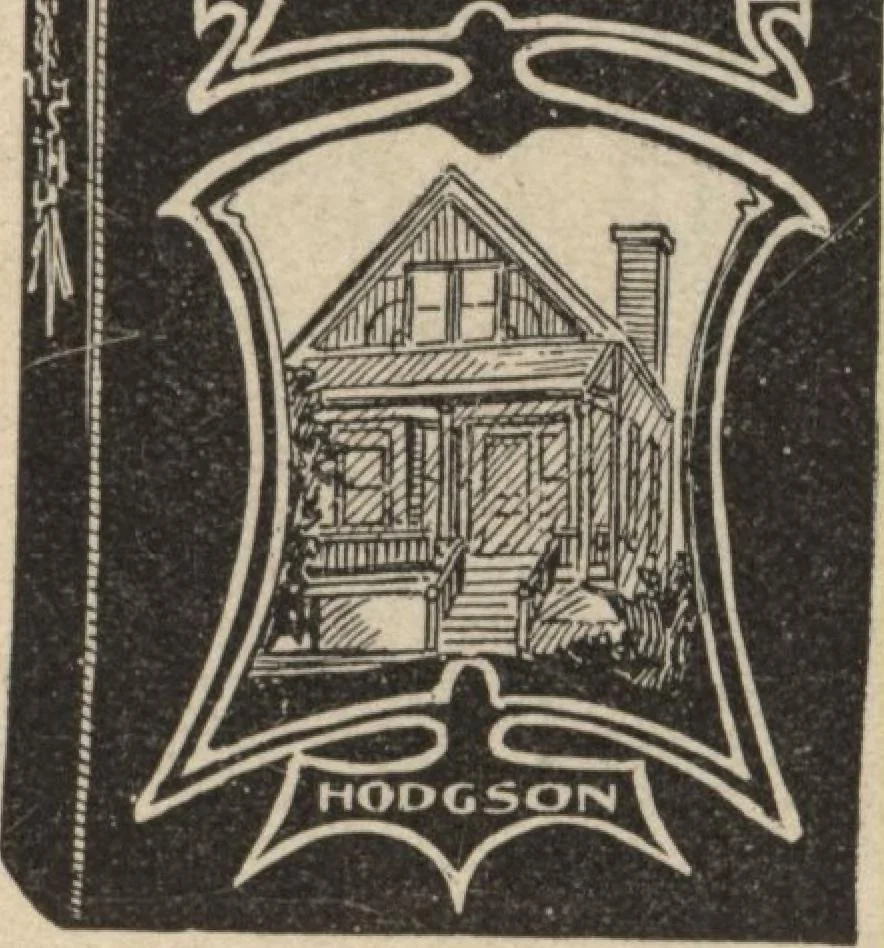 An illustration from Modern house building: perspective views and floor plans of fifty low and medium priced houses, 1905, leaf 134