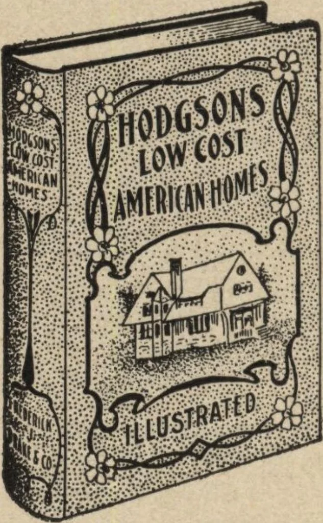 An illustration from Modern house building: perspective views and floor plans of fifty low and medium priced houses, 1905, leaf 145
