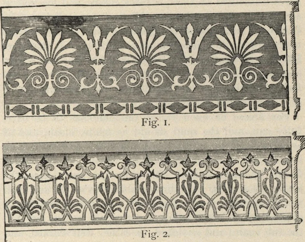 An illustration from Mortars, plasters, stuccos, artificial marbles, concretes, portland cements and compositions, 1906, leaf 255