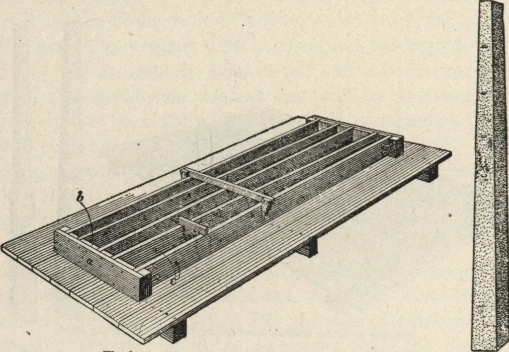 An illustration from Mortars, plasters, stuccos, artificial marbles, concretes, portland cements and compositions, 1906, leaf 368