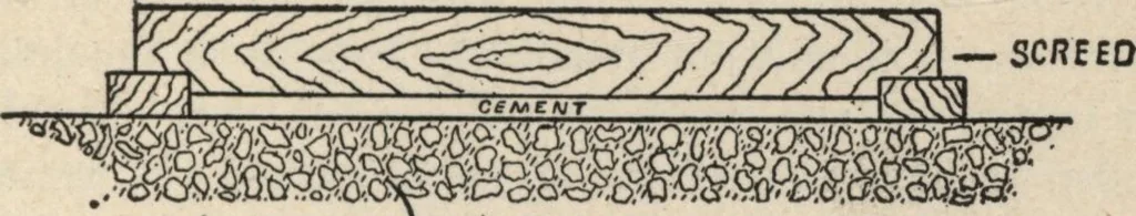 An illustration from Mortars, plasters, stuccos, artificial marbles, concretes, portland cements and compositions, 1906, leaf 493