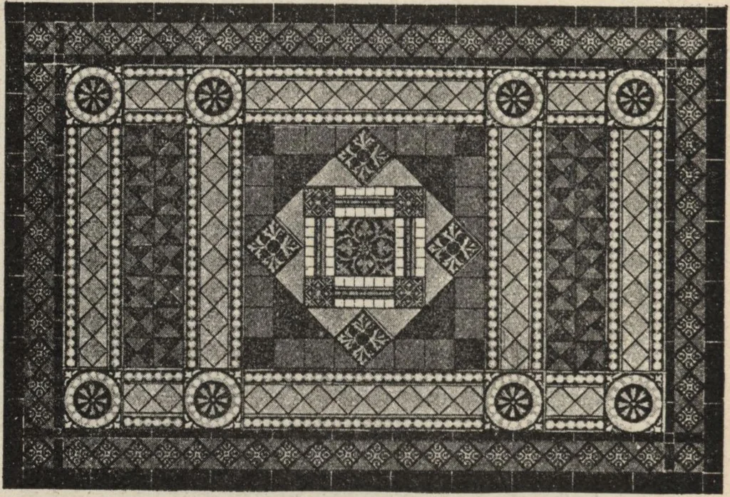 An illustration from Mortars, plasters, stuccos, artificial marbles, concretes, portland cements and compositions, 1906, leaf 502