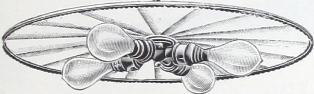 An illustration from Frink's patent reflectors for electric and combination fixtures : for lighting churches, halls, banks ..., 1898, leaf 12