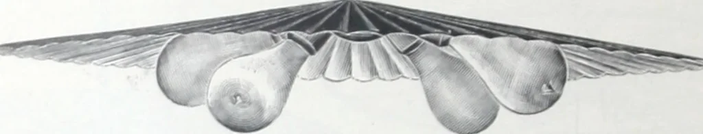 An illustration from Frink's patent reflectors for electric and combination fixtures : for lighting churches, halls, banks ..., 1898, leaf 13