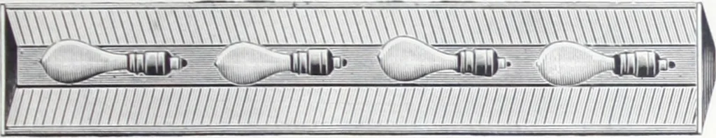 An illustration from Frink's patent reflectors for electric and combination fixtures : for lighting churches, halls, banks ..., 1898, leaf 20