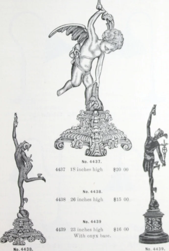 An illustration from Frink's patent reflectors for electric and combination fixtures : for lighting churches, halls, banks ..., 1898, leaf 58