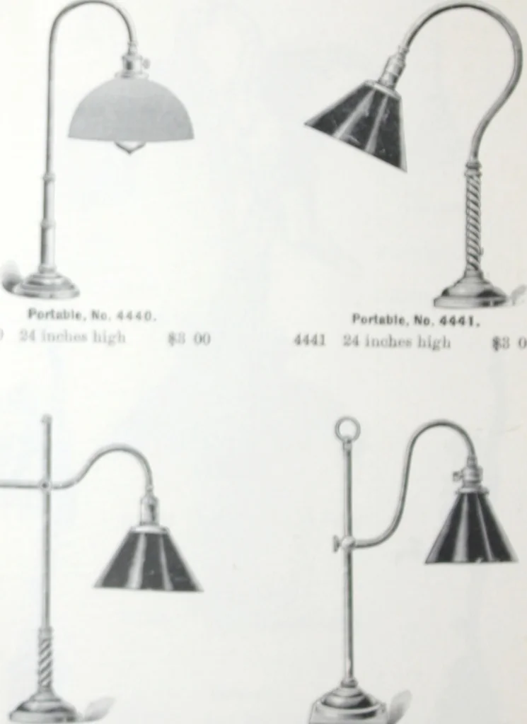 An illustration from Frink's patent reflectors for electric and combination fixtures : for lighting churches, halls, banks ..., 1898, leaf 59