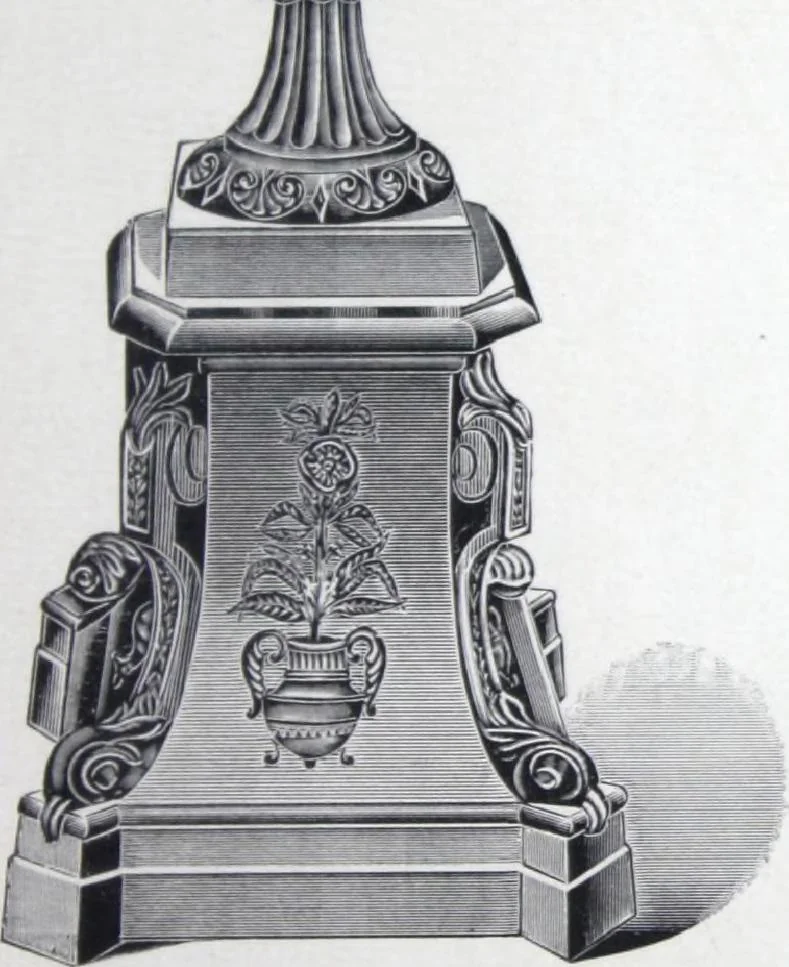 An illustration from Garden, lawn, cemetery and park adornments. illustrated catalogue D with 1904 supplement., 1904, leaf 12