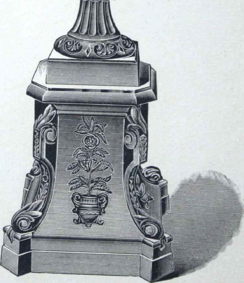 An illustration from Garden, lawn, cemetery and park adornments. illustrated catalogue D with 1904 supplement., 1904, leaf 13