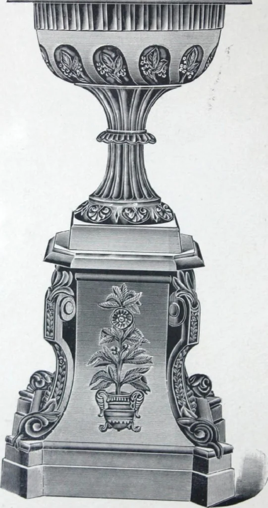 An illustration from Garden, lawn, cemetery and park adornments. illustrated catalogue D with 1904 supplement., 1904, leaf 15