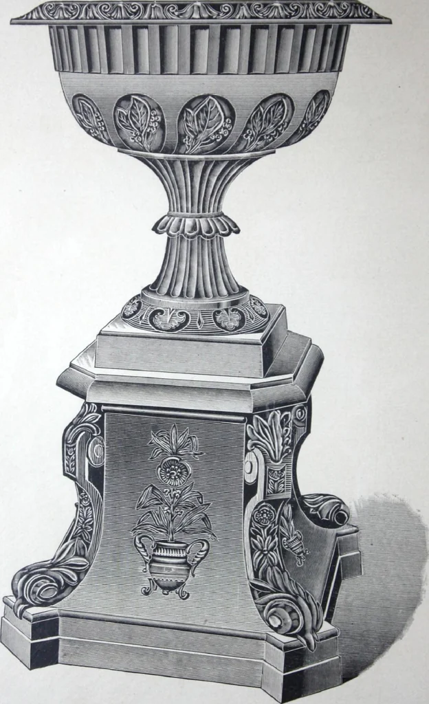 An illustration from Garden, lawn, cemetery and park adornments. illustrated catalogue D with 1904 supplement., 1904, leaf 17