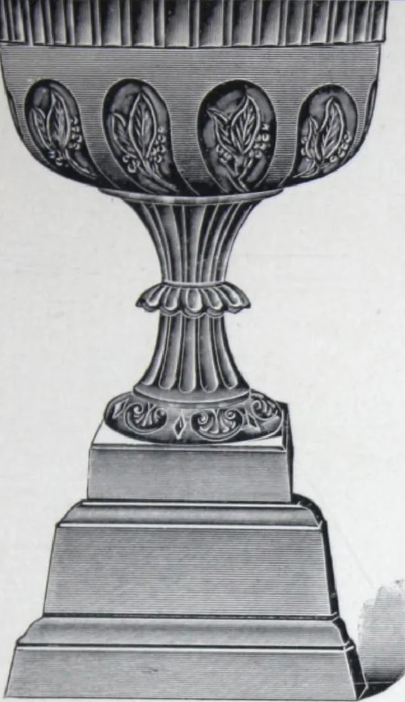 An illustration from Garden, lawn, cemetery and park adornments. illustrated catalogue D with 1904 supplement., 1904, leaf 6