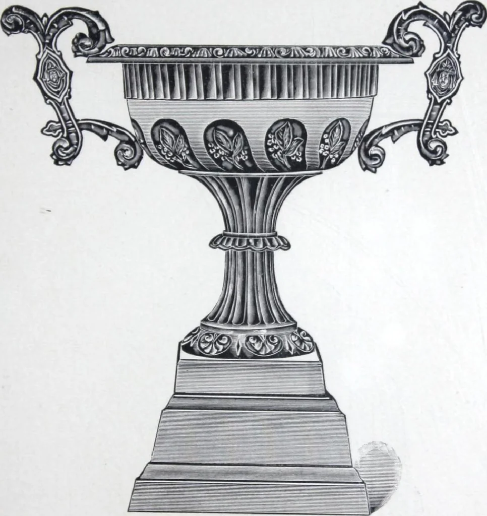 An illustration from Garden, lawn, cemetery and park adornments. illustrated catalogue D with 1904 supplement., 1904, leaf 8