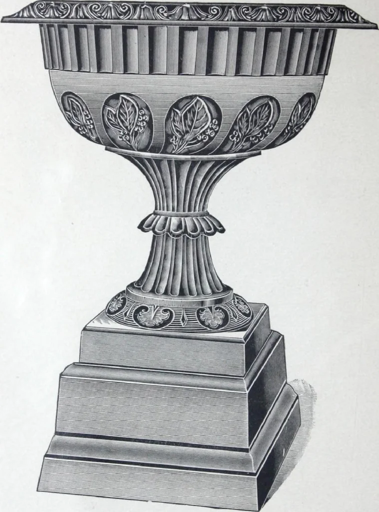 An illustration from Garden, lawn, cemetery and park adornments. illustrated catalogue D with 1904 supplement., 1904, leaf 9