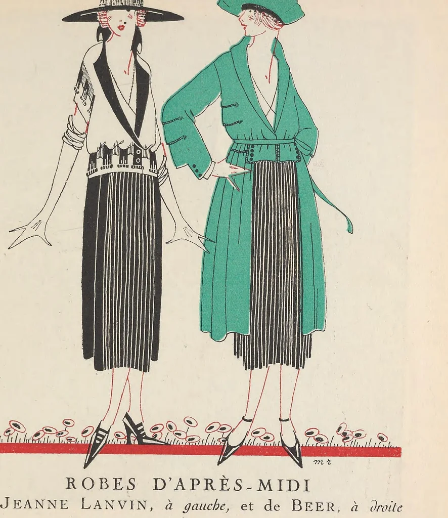An illustration from Gazette du bon genre, 1912, leaf 171