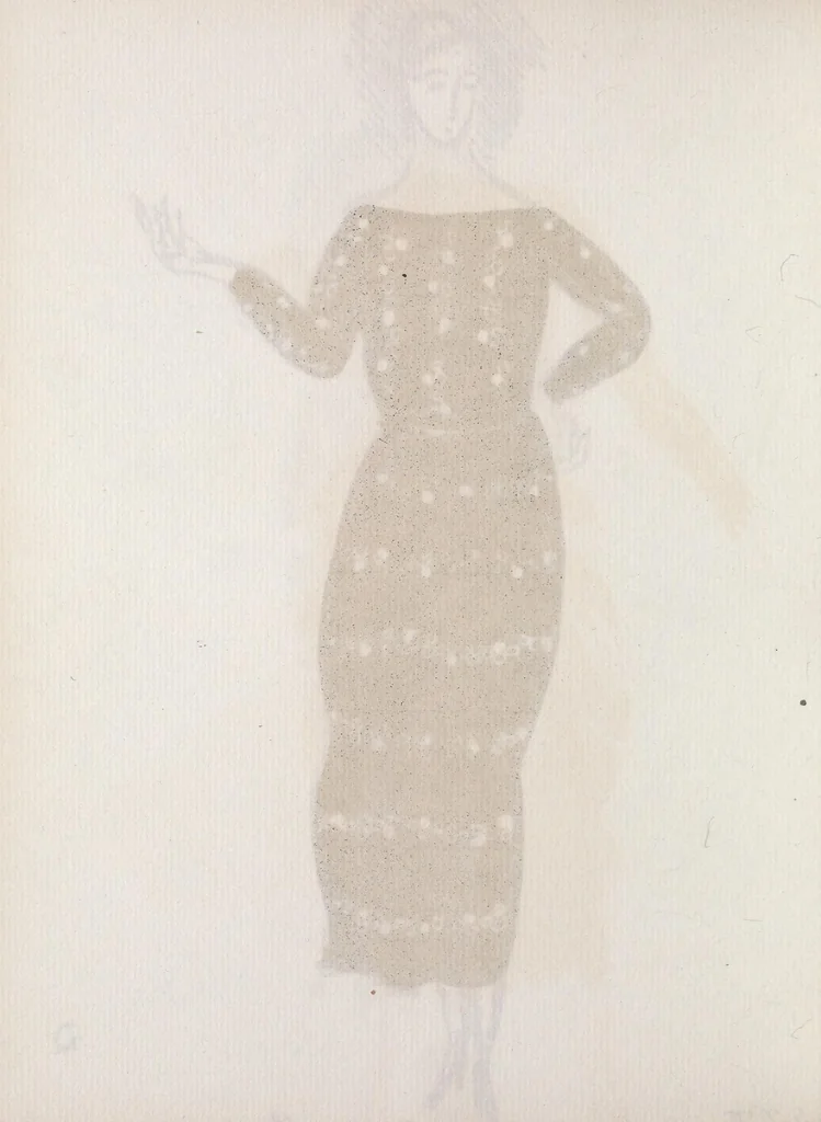 An illustration from Gazette du bon genre, 1912, leaf 62