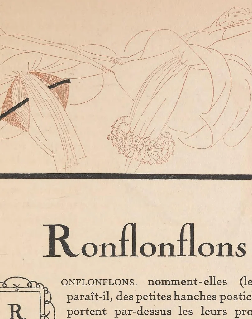 An illustration from Gazette du bon genre, 1912, leaf 45