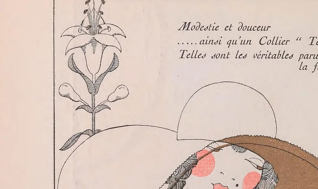 An illustration from Gazette du bon genre, 1912, leaf 20